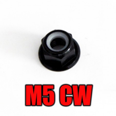 TUERCA AUTOBLOCANTE M5 NEGRA