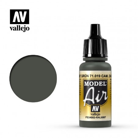 PINT. VALLE. CAMUFL. VERDE OSCURO  17ML  019