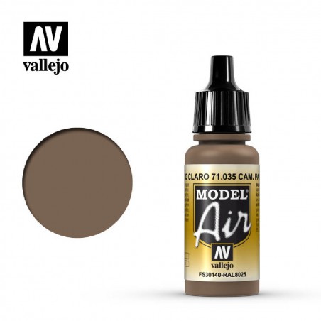 PINTURA VALLEJO CAMUFLAJE PARDO CLARO 17ML