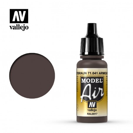 PINT. VALLE. MARRON PANZER  17ML  041