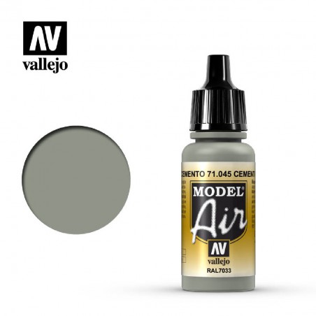 PINTURA VALLEJO MODEL AIR GRIS USA CLARO 17ML