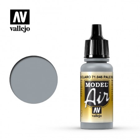 PINTURA VALLEJO MODEL AIR AZUL GRIS CLARO 17ML