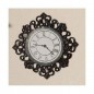 ZZ RELOJ PARED FORJA NEGRO