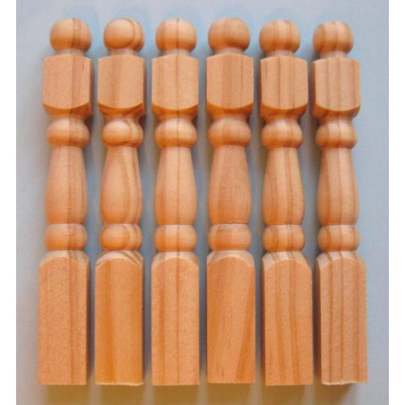 ZZ BARROTE TERMINAL ESCALERA 90 x 12 x 12mm (6)