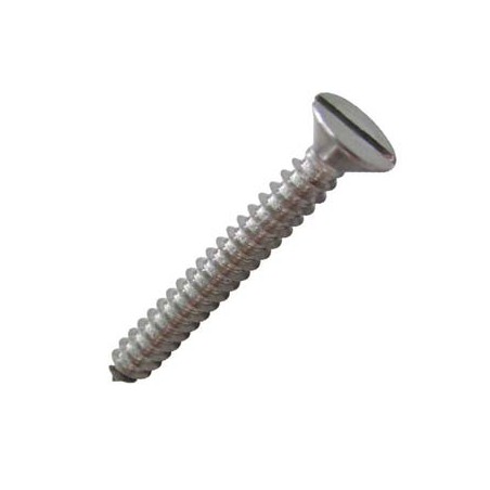 TORNILLO ROSCA CHAPA ACERO INOXIDABLE CABEZA AVELLANADA 3.5X32MM (10 unidades)