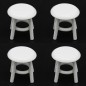 ZZ TABURETE BLANCO,VENTA UNIDAD