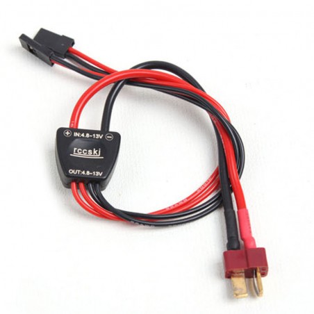 ADAPTADOR TIPO T A FUTABA DOBLE SALIDA