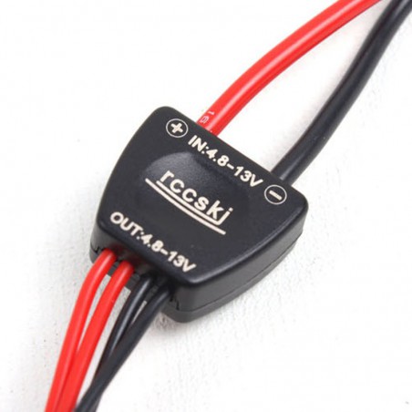 ADAPTADOR TIPO T A FUTABA DOBLE SALIDA