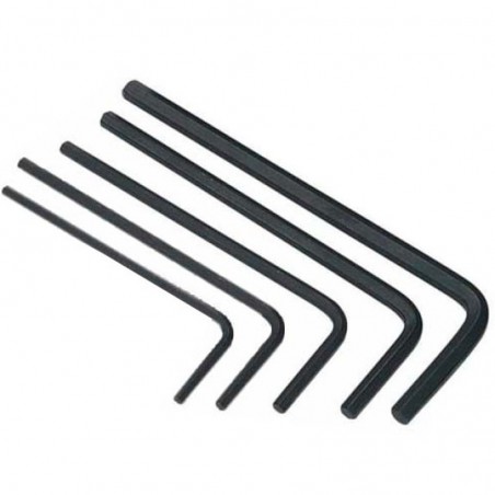JUEGO LLAVES ALLEN 0.7, 0.9, 1, 1.27 Y 1.5MM