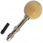 TALADRO MANUAL CON MANGO DE MADERA BOLA