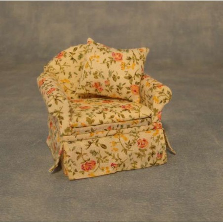 ZZ SILLON ESTAMPADO FLORES