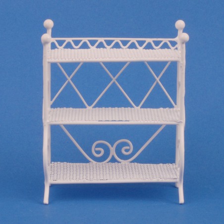 ZZ ESTANTERIA FORJA BLANCA PQÑA.