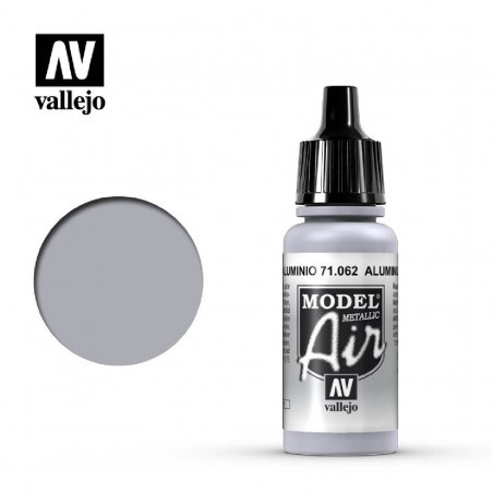 PINTURA VALLEJO MODEL AIR ALUMINIO 17ML