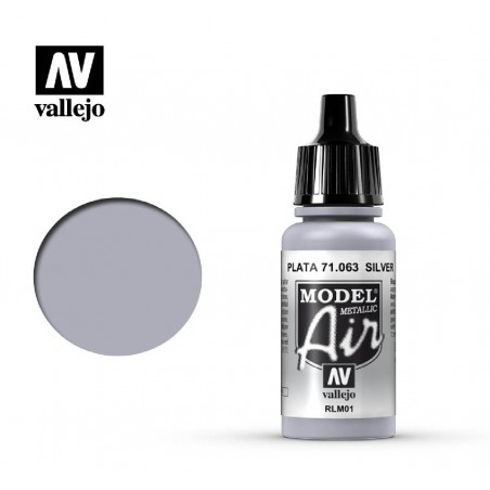 PINTURA VALLEJO MODEL AIR PLATA 17ML