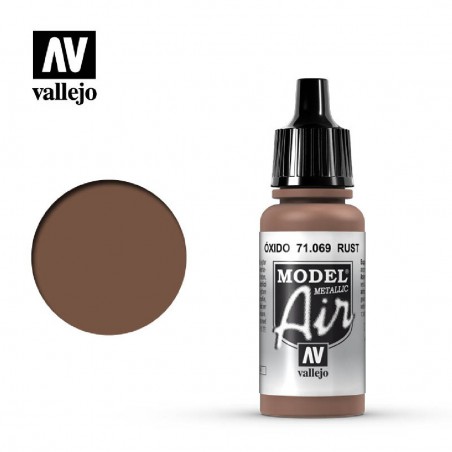 PINTURA VALLEJO MODEL AIR OXIDO METALICO 17ML