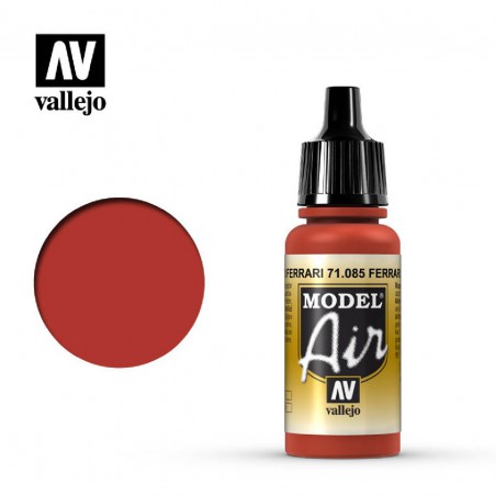 PINT. VALLE. ROJO FERRARI MODEL AIR 17ML