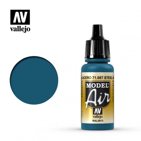 PINT. VALLE. AZUL ACERO   17ML  087