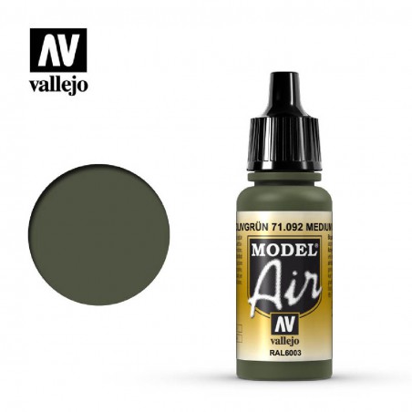 PINTURA VALLEJO MODEL AIR VERDE MEDIO 17ML