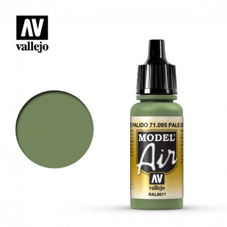 PINTURA VALLEJO MODEL AIR VERDE PALIDO 17ML