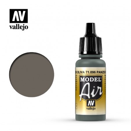 PINTURA VALLEJO MODEL AIR PANZER OLIVA 17ML