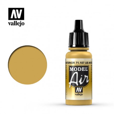 PINTURA VALLEJO MODEL AIR AMARILLO INTERMEDIO USA 17ML