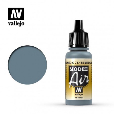 PINTURA VALLEJO GRIS AZUL US WWII 17ML