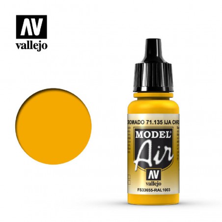 PINTURA VALLEJO AMARILLO CROMADO 17ML