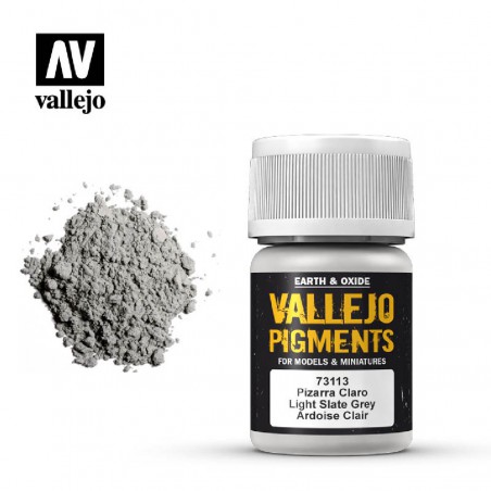 PINTURA VALLEJO PIGMENTO PIZARRA CLARO 30ML