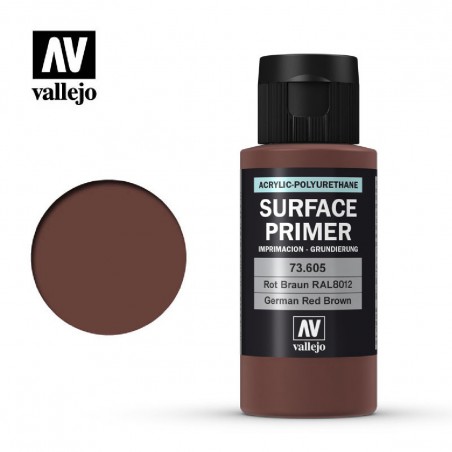 PINTURA VALLEJO IMPRIMACION GERMAN RED BROWN ACRIL-POLIUR