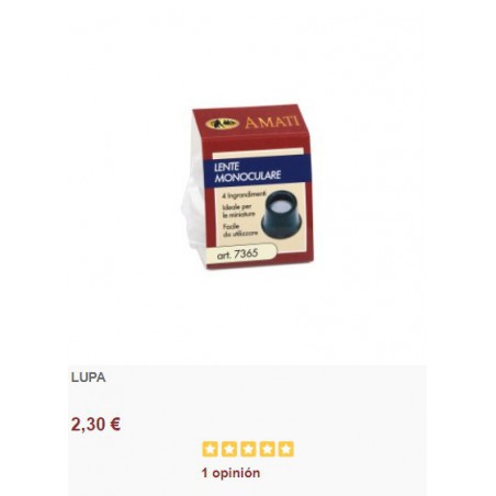 LENTE MONOCULAR 4 AUMENTOS