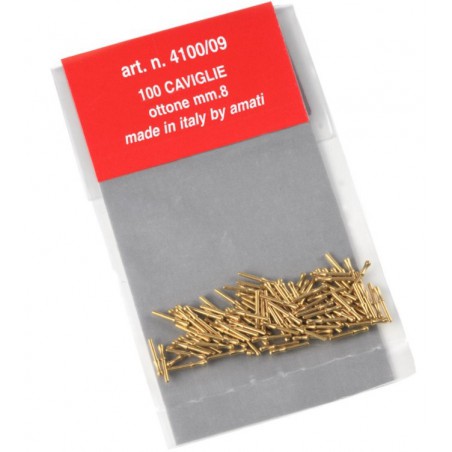 CABILLA DE LATÓN 8MM (10U) AMATI