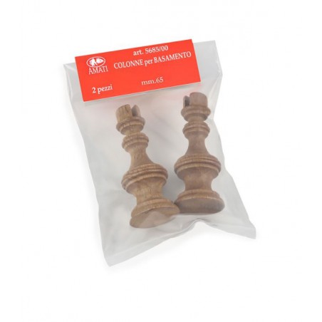 SOPORTE BARCO DE MADERA ALTURA 65mm (2U)