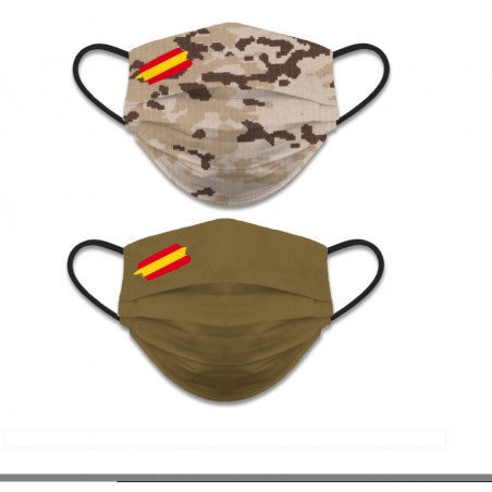 MASCARILLA FACIAL REVERSIBLE ARIDA COYOTE