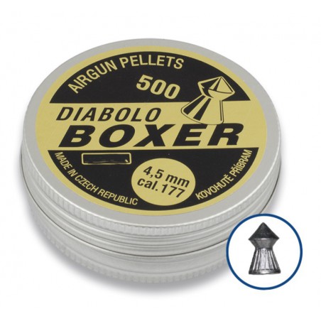 BALINES DIABOLO BOXER 500 (CAL 4.5)