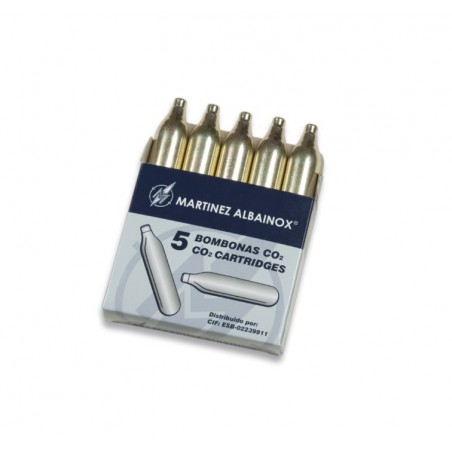 CAJA DE 5 CARGAS DE CO2