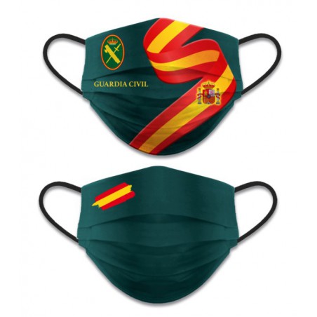 MASCARILLA FACIAL REVERSIBLE GUARDIA CIVIL