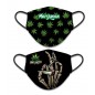 MASCARILLA FACIAL REVERSIBLE MARIHUANA