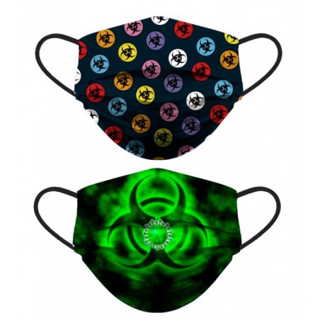 MASCARILLA FACIAL REVERSIBLE BIO HARZARD