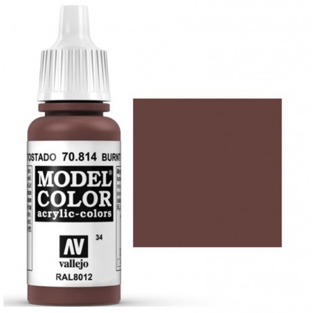 PINTURA VALLEJO ROJO OSCURO  17ML  032
