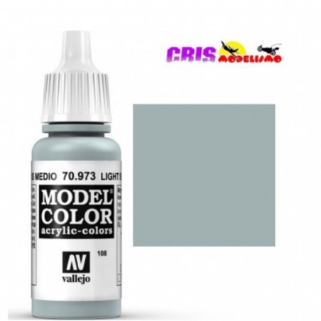 PINTURA VALLEJO VERDE GRIS MEDIO  17ML  108