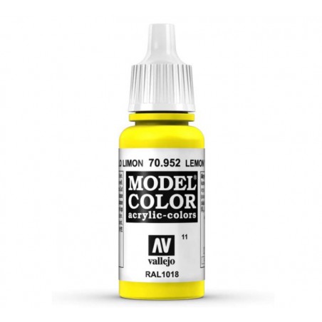 PINTURA VALLEJO AMARILLO LEMON 17ML