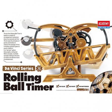ACADEMIA ROLLING BALL TIMER DAVINCI
