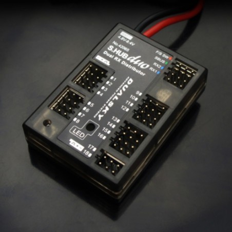 HUB DUO 18 CANALES SBUS, EXBUS, SRXL DUALSKY