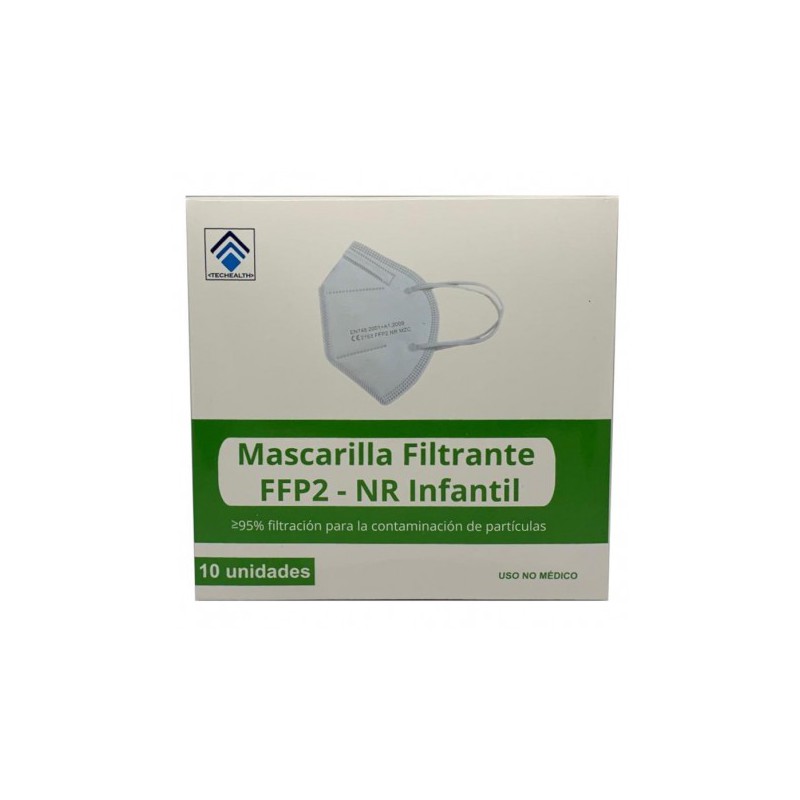 MASCARILLA INFANTIL KN95/FFP2 10U
