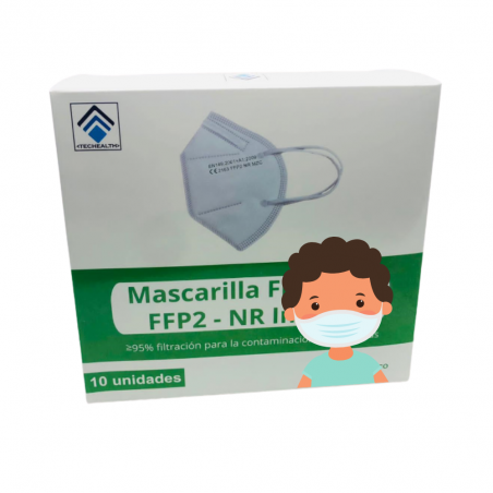 MASCARILLA INFANTIL KN95/FFP2 10U