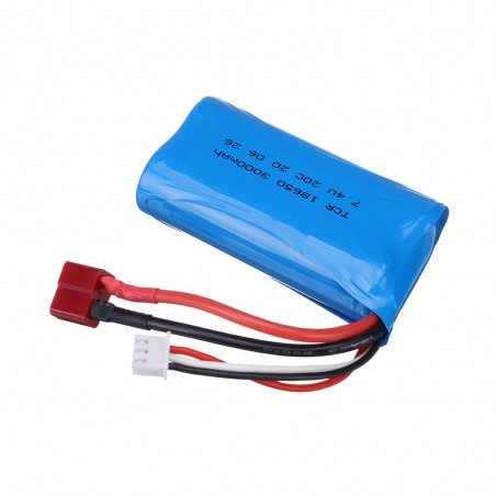 BAT. LIPO 7,4V 3000MAH WLTOYS 10428/12428/12423