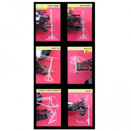 MESA REGLAJE COCHE 1/8 METACRILATO MIRACLE