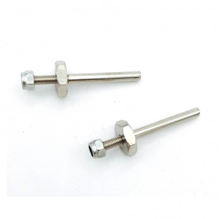 EJE RUEDA M3 3x23MM (2 unidades)