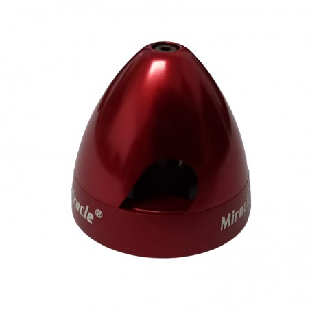 CONO ALUMINIO ELECTRICO 29MM EJE 3MM M5 ROJO MIRACLE