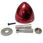 CONO ALUMINIO EP 38MM 3.2/4MM M6 ROJO MIRACLE